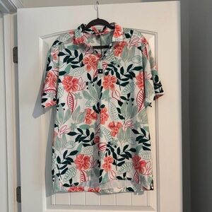 Bad Birdie Tropical Floral Men's Shirt - New